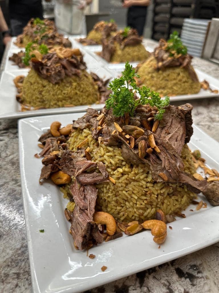 Traditional Pulled Meat and Rice